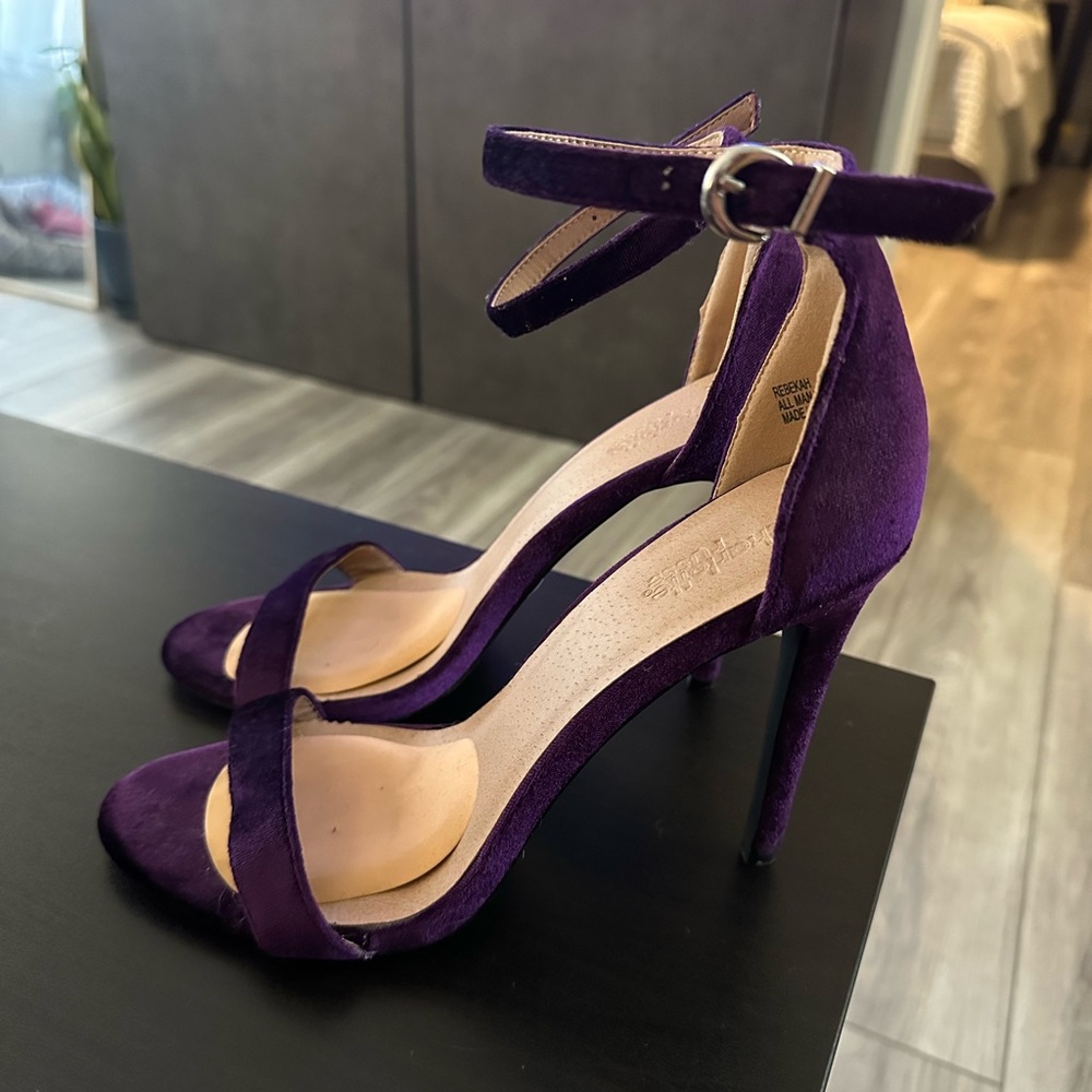Charlotte Russe Purple Heels